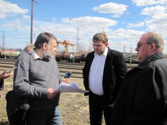 Н.Ю. Белых посетил площадку на которой планируется строительство мемориала